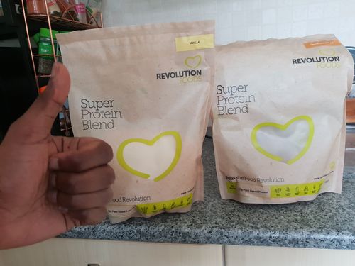 Customer photo review of Superblend Protein Powder