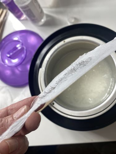 Customer photo review of Signature Series Hair Removal Wax