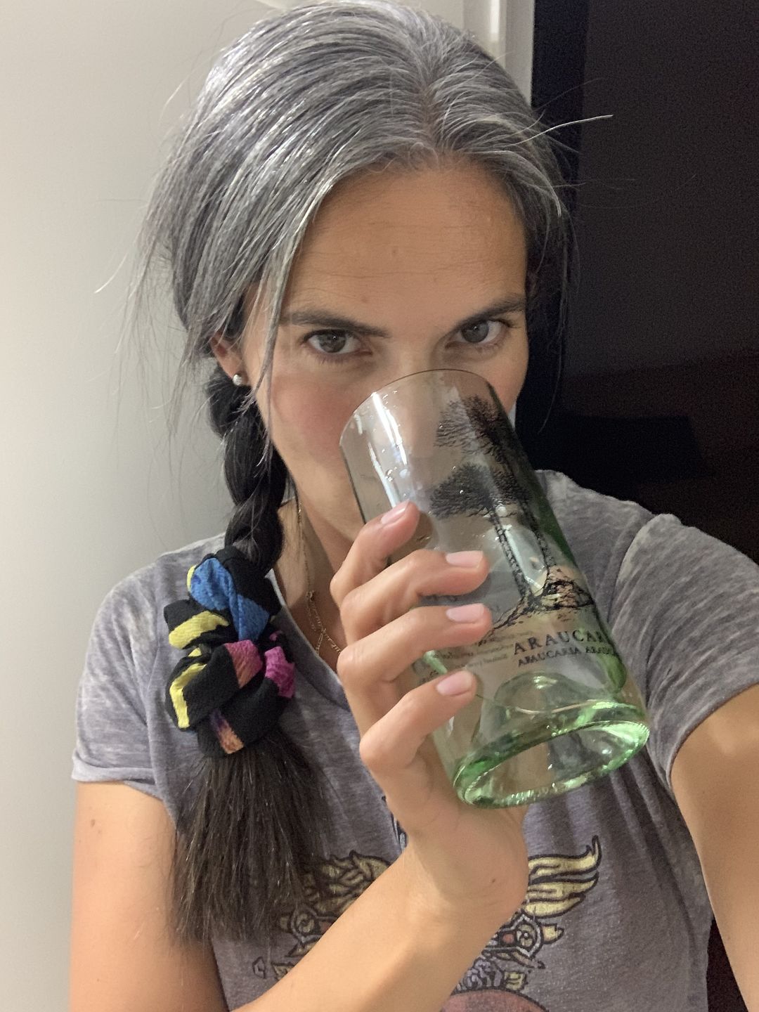 Customer photo review of Juego de 6 Vasos Árboles de Chile
