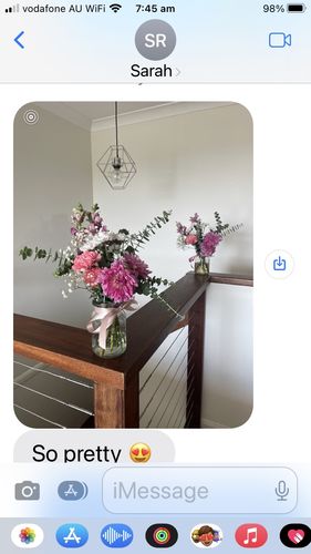 Customer photo review of Cutie Patootie Vase
