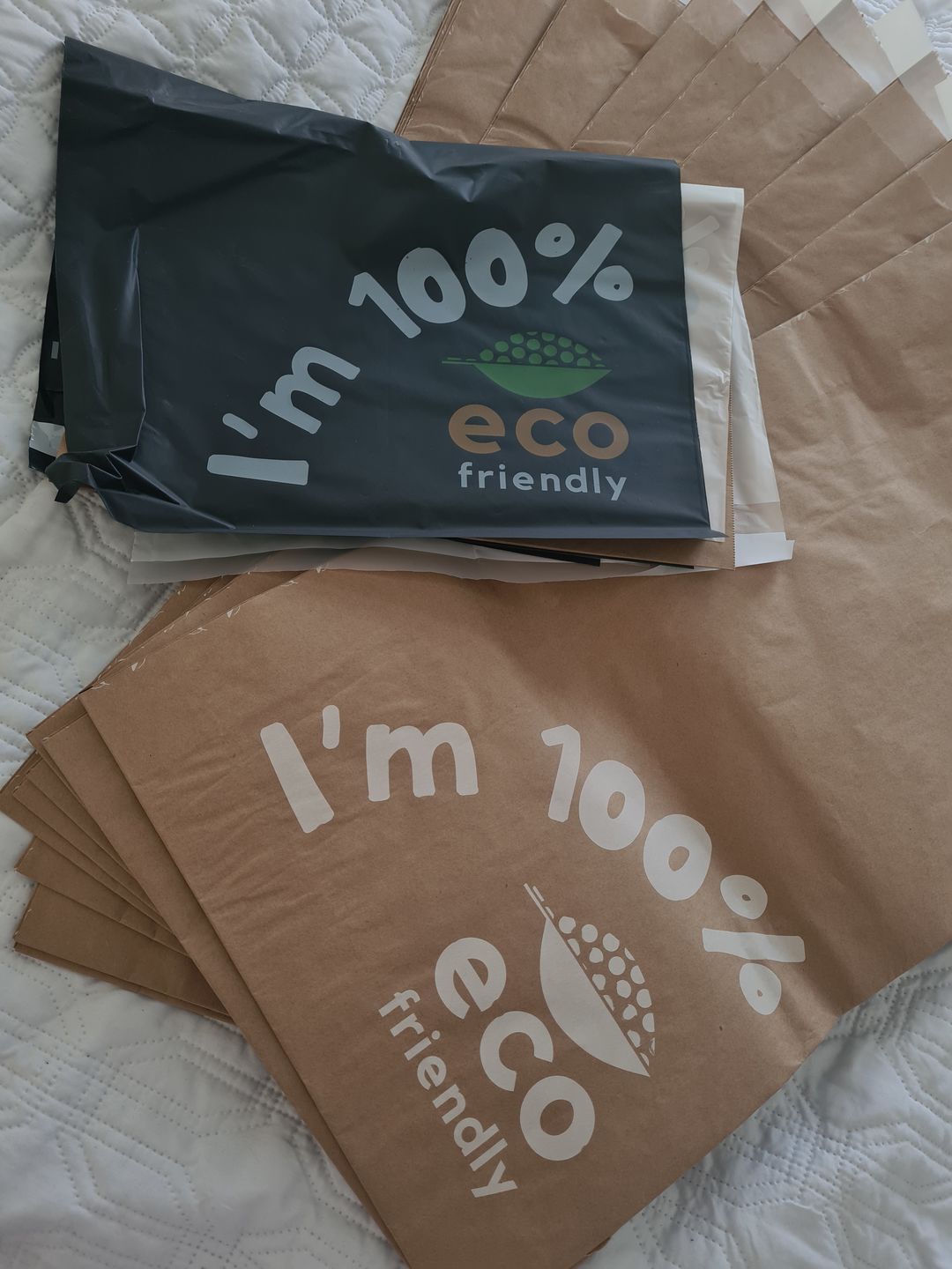 Customer photo review of Extra Large Paper Mailing Sack