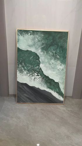 Customer review photo for Plaster Art Texture Painting #SG020