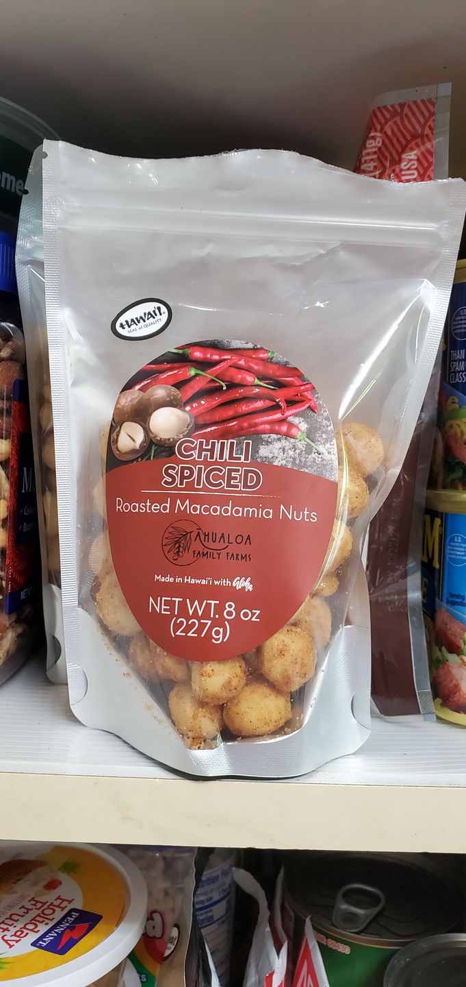 Customer photo review of Chili Spiced Macadamia Nuts