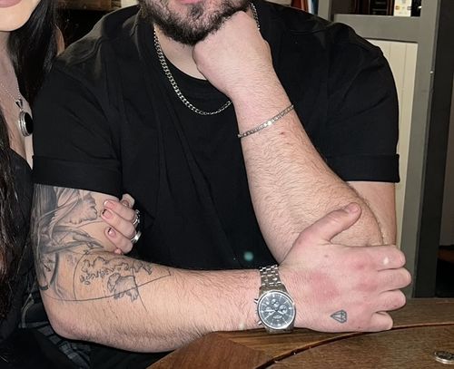 Customer photo review of Cuban (Silver) 8mm