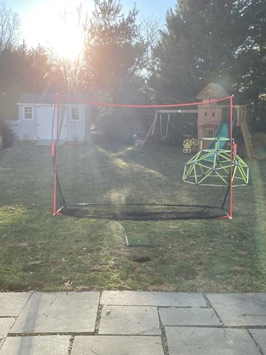 Customer photo review of Golf Net Pro 10x7 ft | Golf Hitting Net
