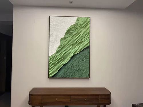 Customer review photo for Plaster Art Texture Painting #SG003