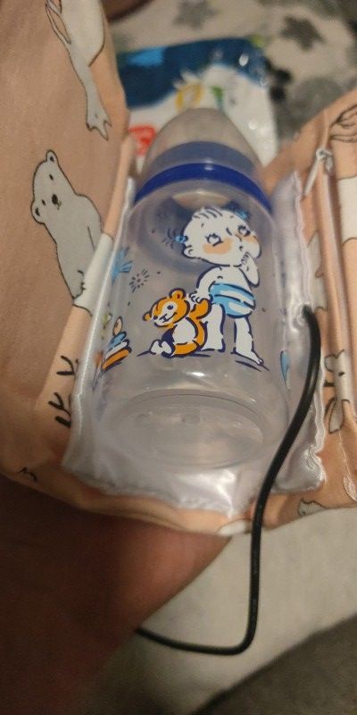 Customer photo review of Chauffe biberon portable USB - Passion Bébé