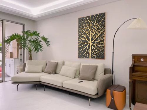 Customer review photo for Plaster Art Texture Painting #SG027