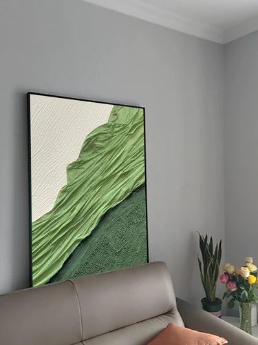 Customer review photo for Plaster Art Texture Painting #SG003
