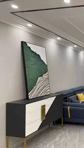 Customer review photo for Plaster Art Texture Painting #SG005