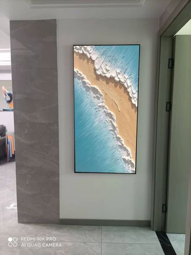 Customer review photo for Plaster Art Texture Painting #SG025