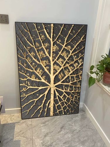 Customer review photo for Plaster Art Texture Painting #SG027