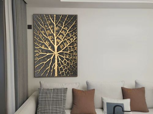 Customer review photo for Plaster Art Texture Painting #SG027
