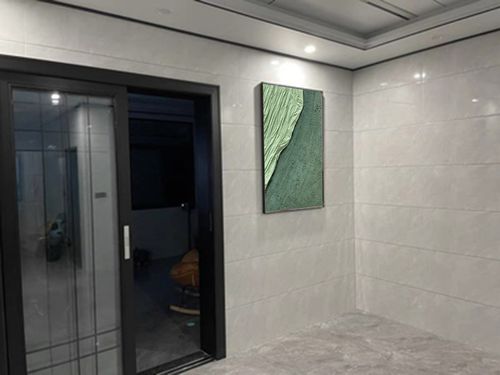 Customer review photo for Plaster Art Texture Painting #SG002