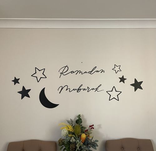 Customer photo review of The Ultimate Ramadan + Eid Decor Set