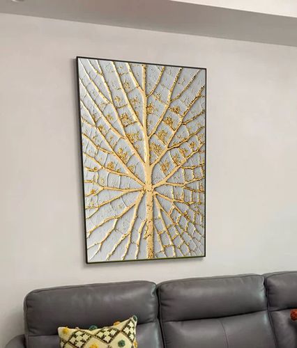 Customer review photo for Plaster Art Texture Painting #SG029