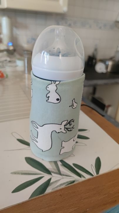 Customer photo review of Chauffe biberon portable USB - Passion Bébé