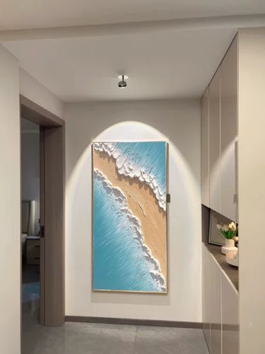 Customer review photo for Plaster Art Texture Painting #SG025