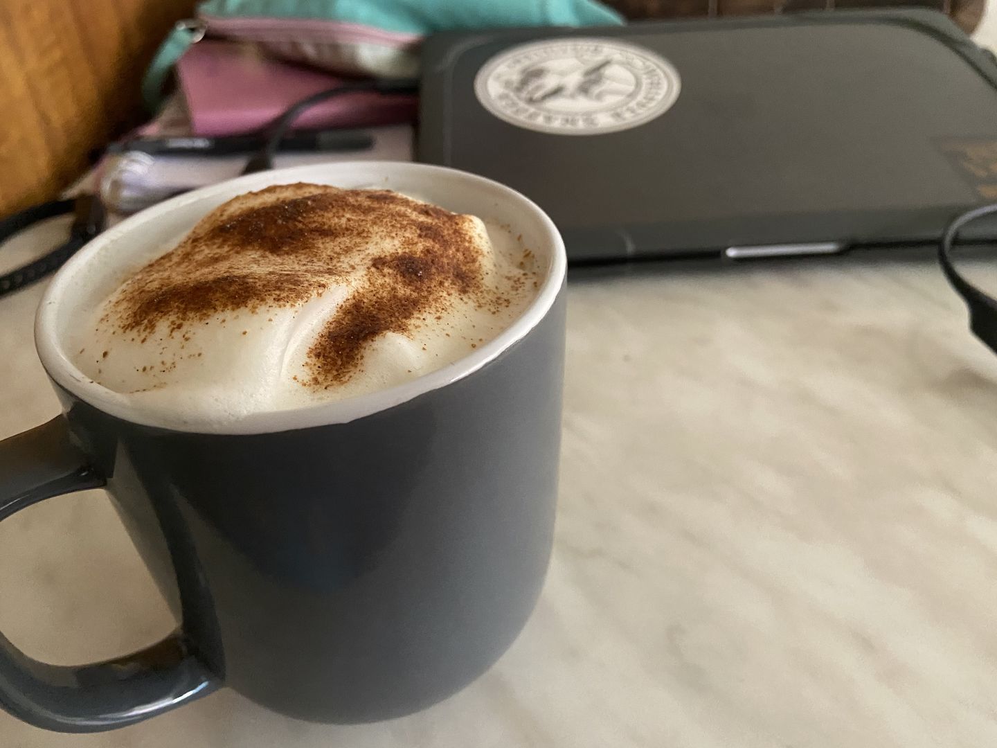 Customer photo review of Honey Chai