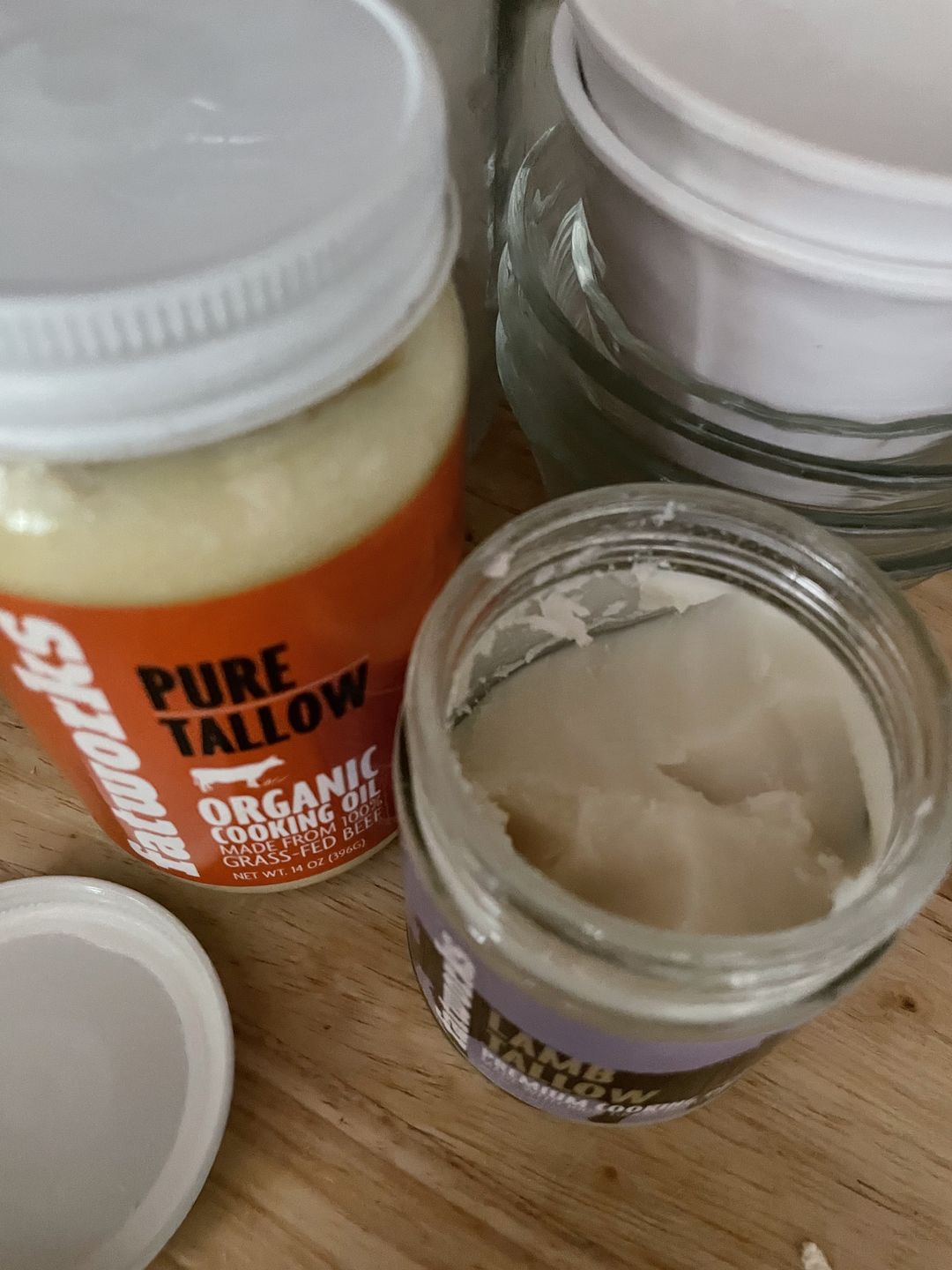 Customer photo review of Grass Fed Lamb Tallow (7.5 oz)