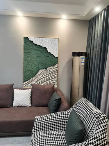 Customer review photo for Plaster Art Texture Painting #SG005