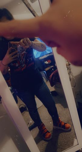 Customer photo review of Love Sick Unisex Shirt Match Jordan 14 Low "Shocking Pink"