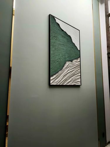 Customer review photo for Plaster Art Texture Painting #SG005