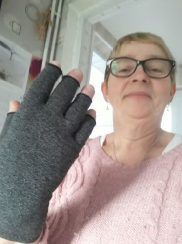Customer photo review of Gants de compression anti-douleurs