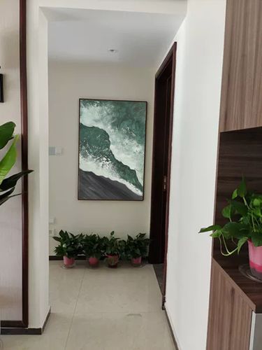 Customer review photo for Plaster Art Texture Painting #SG020