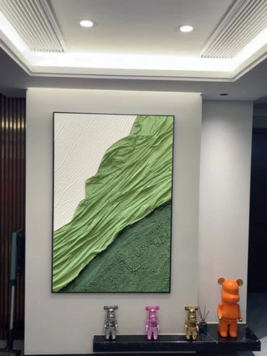 Customer review photo for Plaster Art Texture Painting #SG003