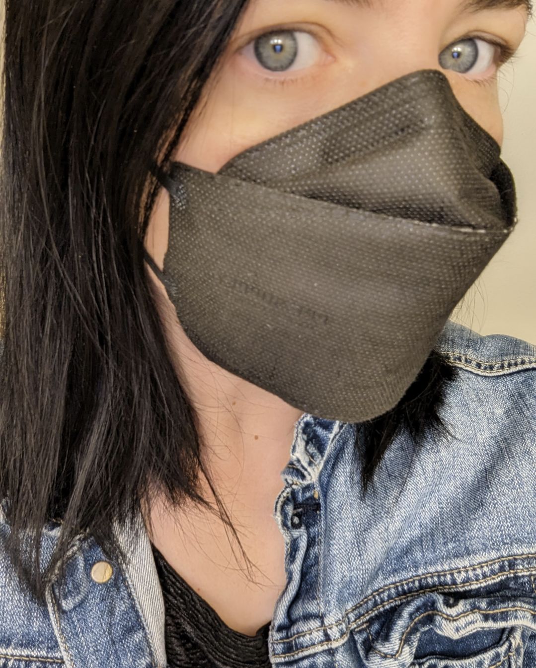 Customer photo review of N95 Respirator Face Mask Made in Canada (Small)