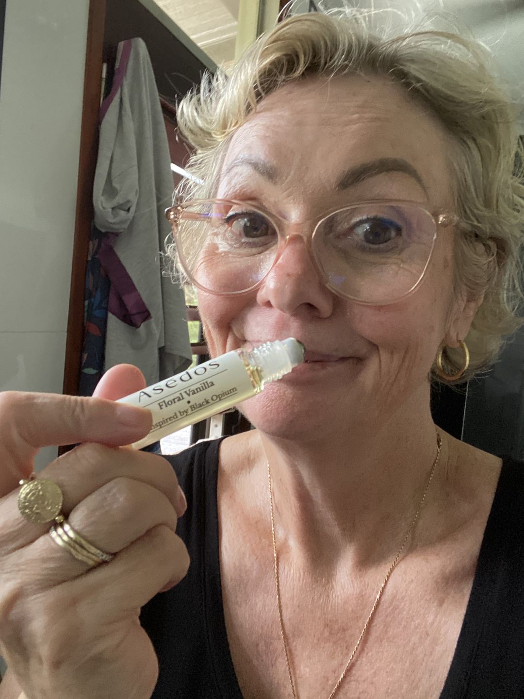 Customer photo review of FLORAL VANILLA PERFUME OIL