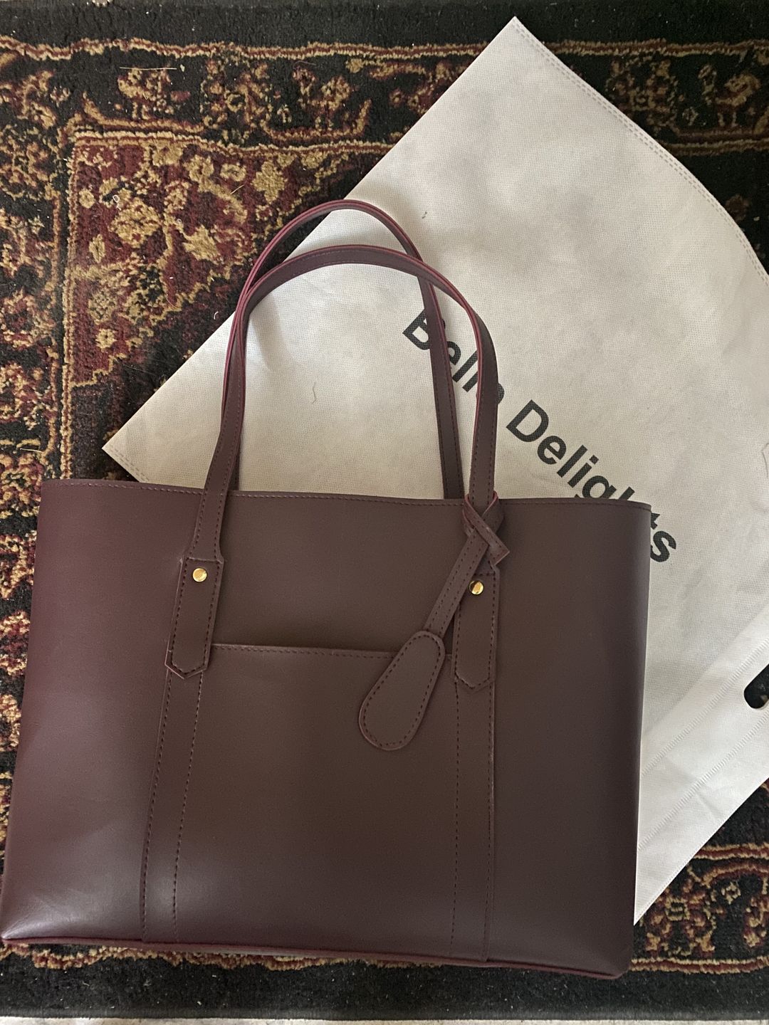Customer photo review of Belle The Perfect Tote Bag