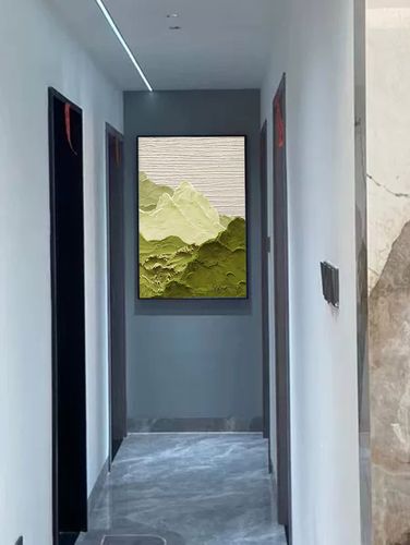 Customer review photo for Plaster Art Texture Painting #SG026