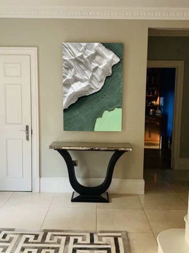 Customer review photo for Plaster Art Texture Painting #SG004