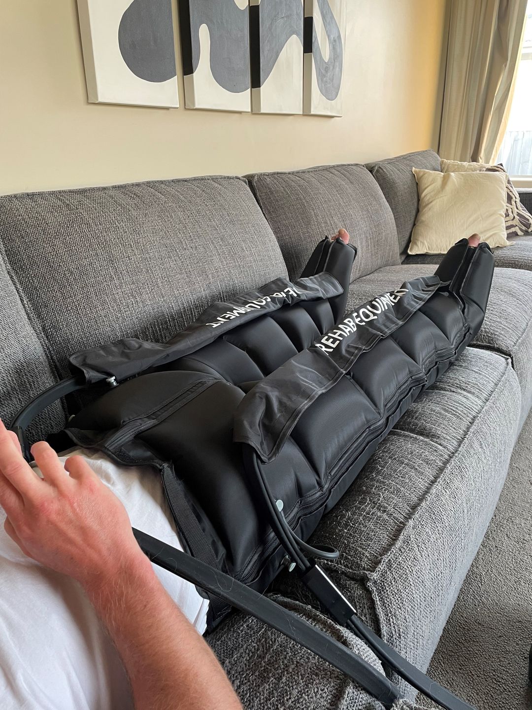 Customer photo review of 6 Chamber Recovery Pants