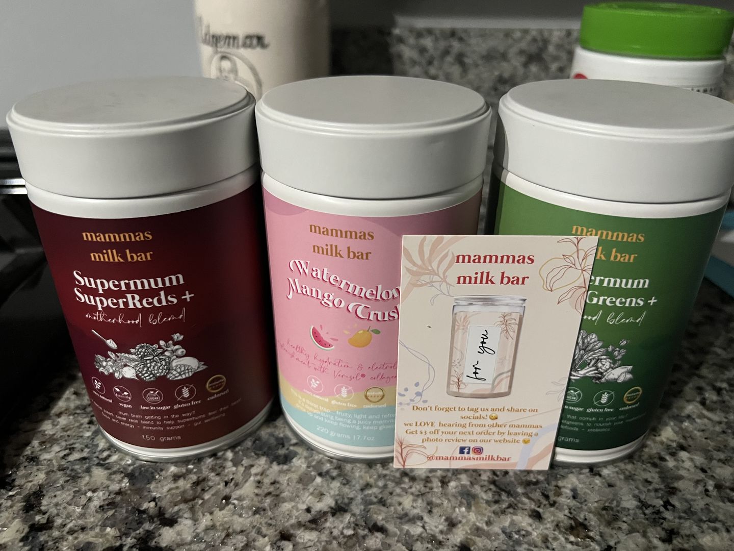 Customer photo review of Supermum SuperGreens +