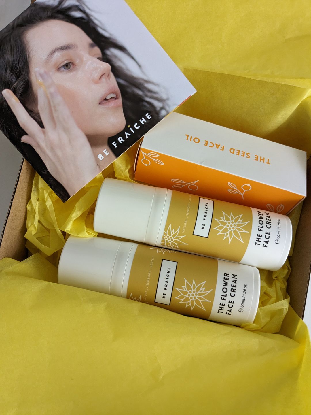 Customer photo review of The Flower Face Cream