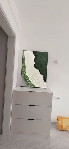 Customer review photo for Plaster Art Texture Painting #SG001