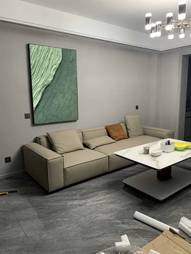 Customer review photo for Plaster Art Texture Painting #SG002