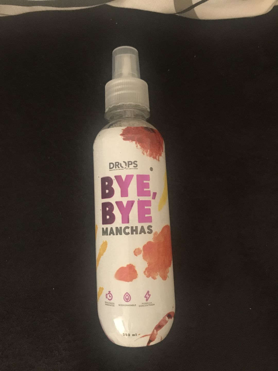 Customer photo review of Quitamanchas BYE BYE Manchas 250 ml