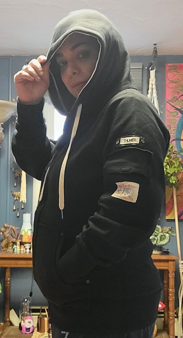Customer photo review of THE JAMIE HOODIE