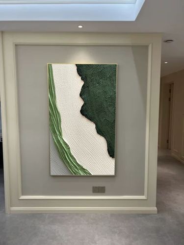 Customer review photo for Plaster Art Texture Painting #SG001