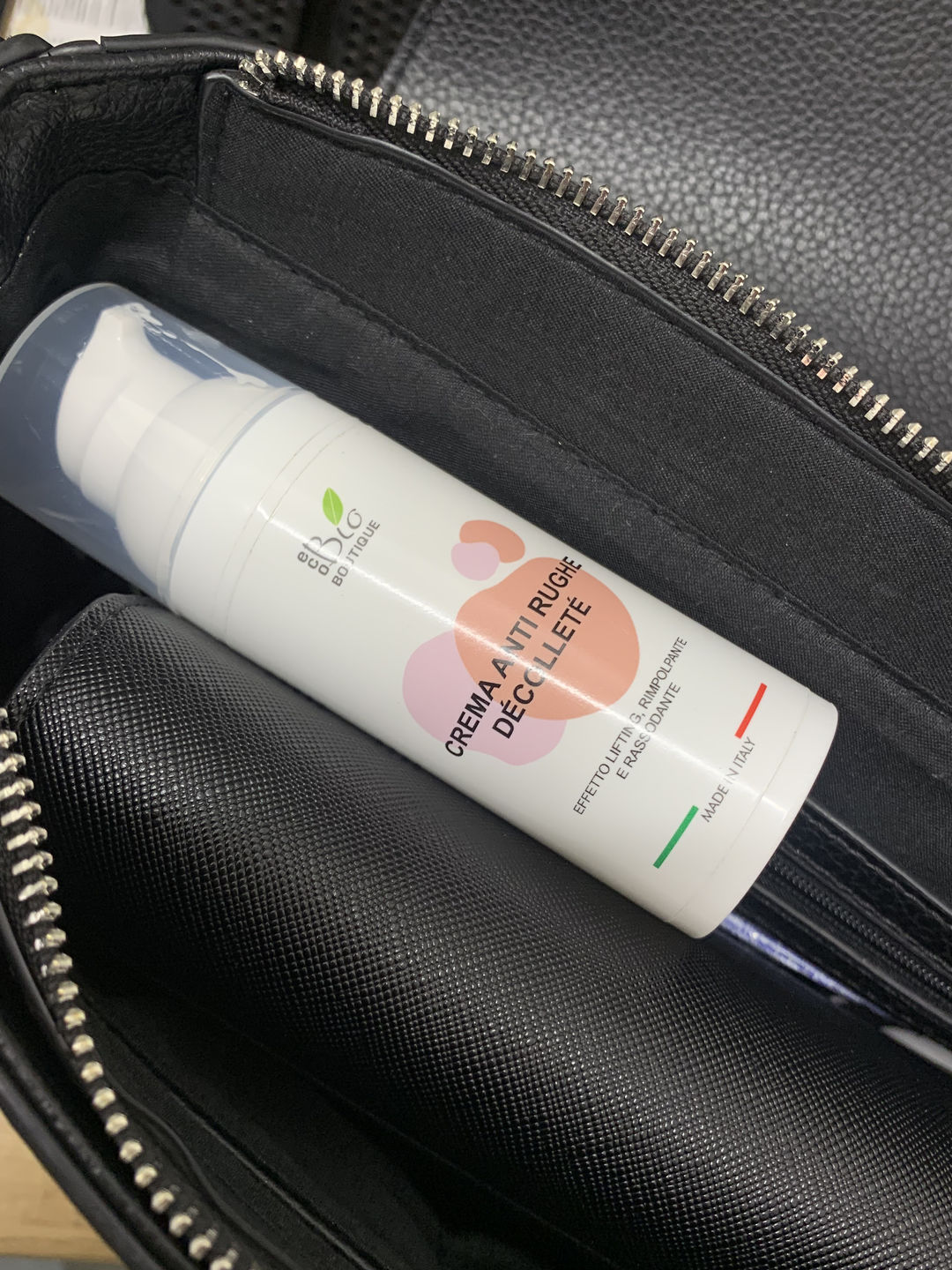 Customer photo review of Crema Anti Rughe Décolleté