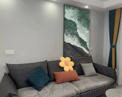 Customer review photo for Plaster Art Texture Painting #SG020