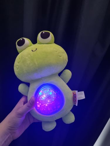 Customer photo review of B. Baby Twinkle Tummies Frog