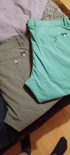 Customer photo review of Pantalon chino marron