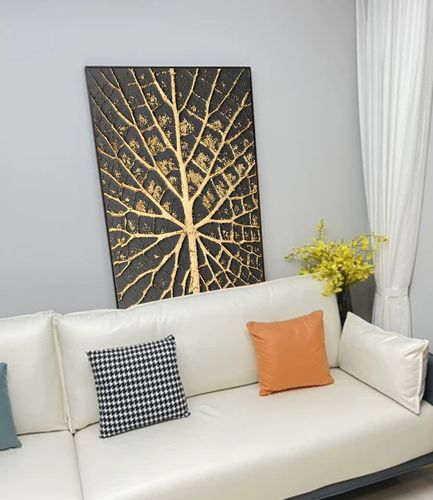 Customer review photo for Plaster Art Texture Painting #SG027