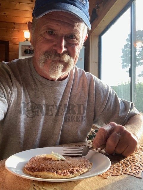 Customer photo review of Cousin T's Cinnamon Bun Gourmet Pancake Mix (2 Pack)