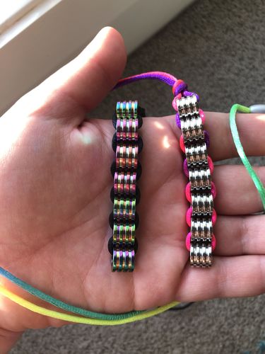 Customer photo review of Silkworm Necklace
